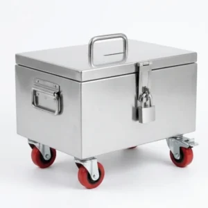 Kotak Infaq Stainless Steel (30x20x20 cm)