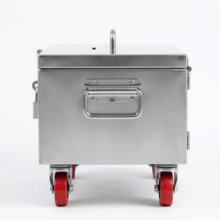 Kotak Infaq Stainless Steel (30x20x20 cm) - Image 2