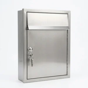 Kotak Surat Stainless Steel Model Swing (35x12x50 cm)