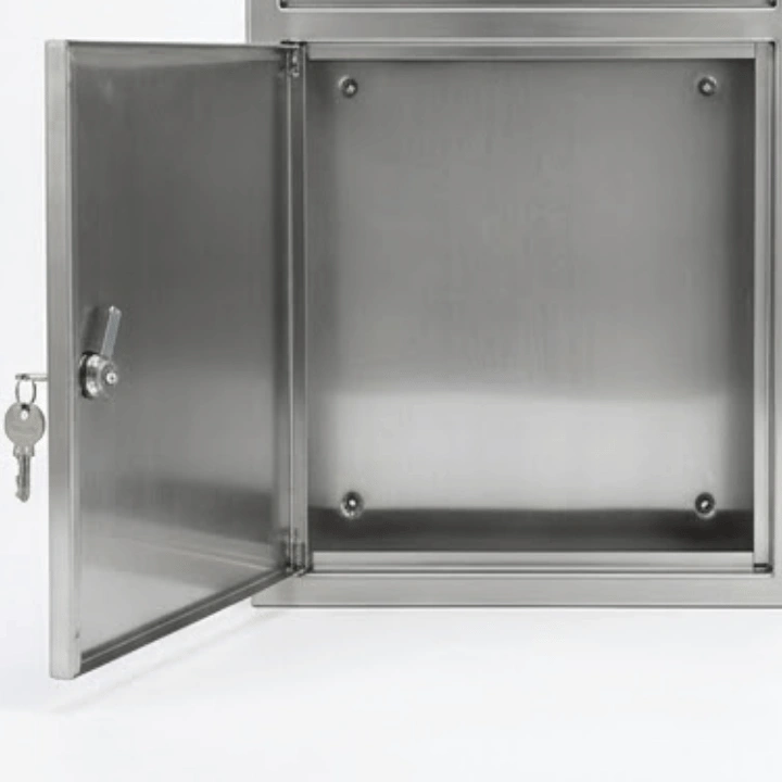 Kotak Surat Stainless Steel Model Swing (35x12x50 cm) - Image 2