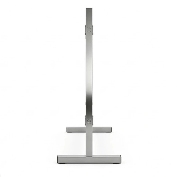 Pembatas Shalat Stainless Steel Akrilik Sandblast (200x40 cm) - Image 3