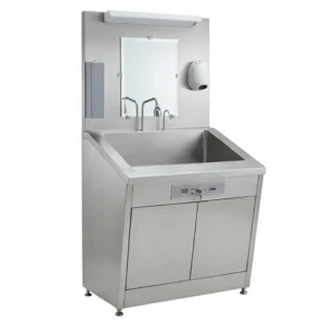 Scrub Station Stainless Steel 1 Person Full Automatic (90x65x180 cm)