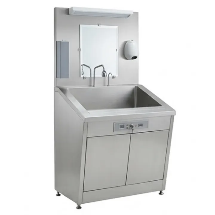 Scrub Station Stainless Steel 1 Person Full Automatic (90x65x180 cm)