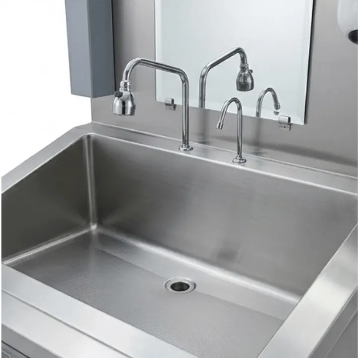 Scrub Station Stainless Steel 1 Person Full Automatic (90x65x180 cm) - Image 2