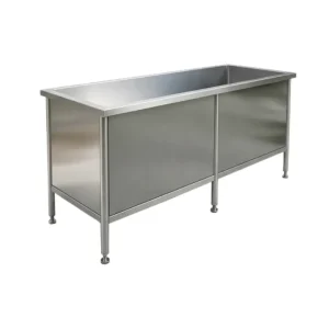 Bak Thawing Stainless Steel 6 Kaki SS304 Bak Cuci Ikan Fish Sink (150x60x60 cm)