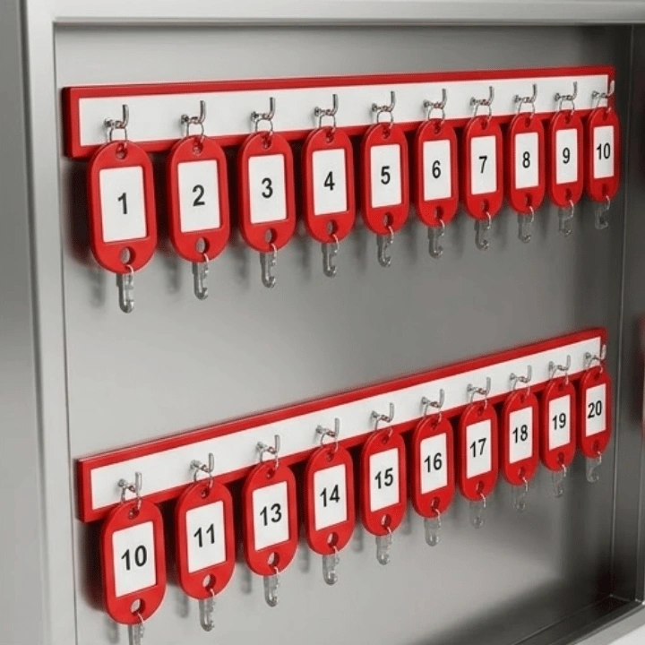 Kotak Kunci Besi Dinding Isi 20 Gantungan (Key Box Storage) - Image 2
